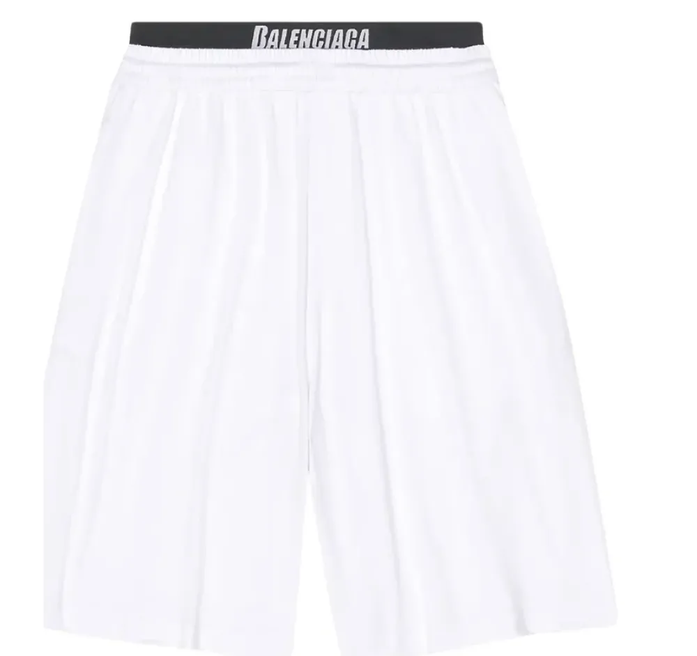 Balenciaga Boxer Shorts White|PlusJ Clearance