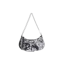 Balenciaga Le Cagole Mini Bag With Chain Graffiti|PlusJ Clearance
