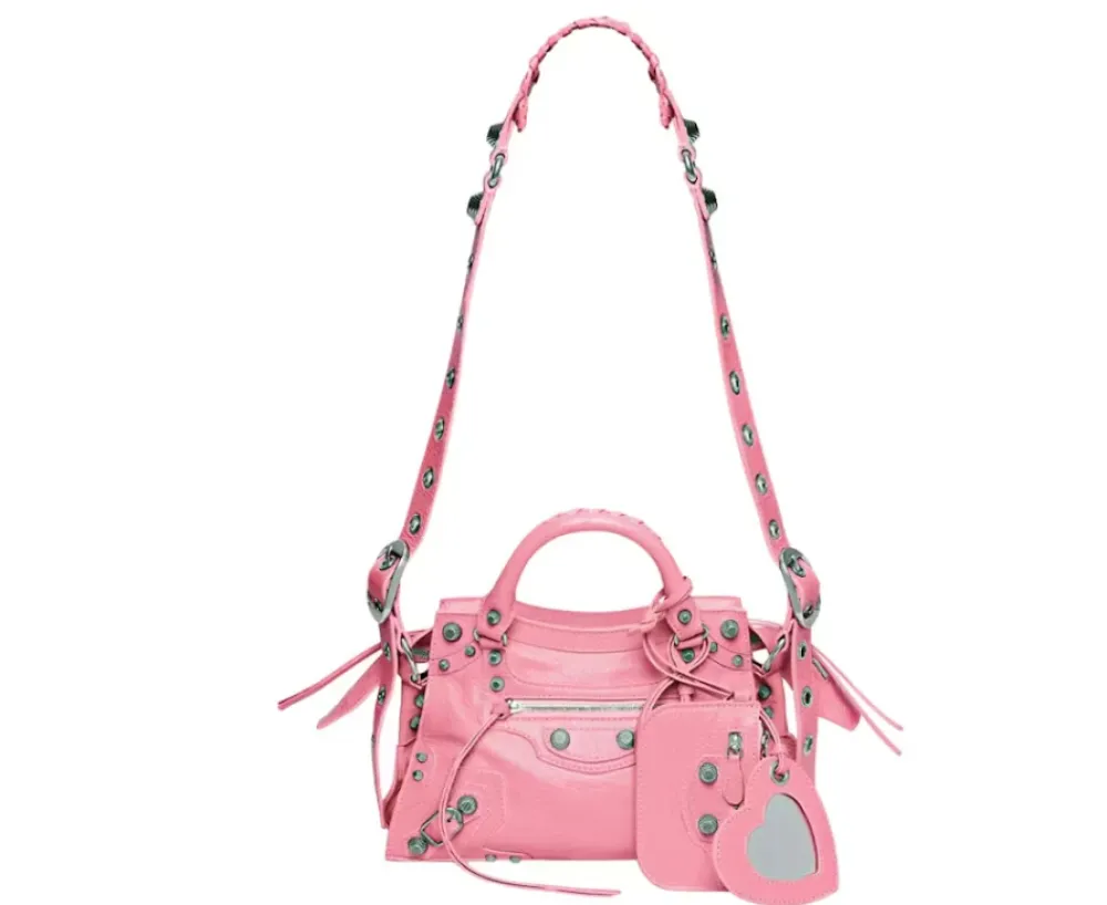Balenciaga Neo Cagole Handbag XS Pink|PlusJ New