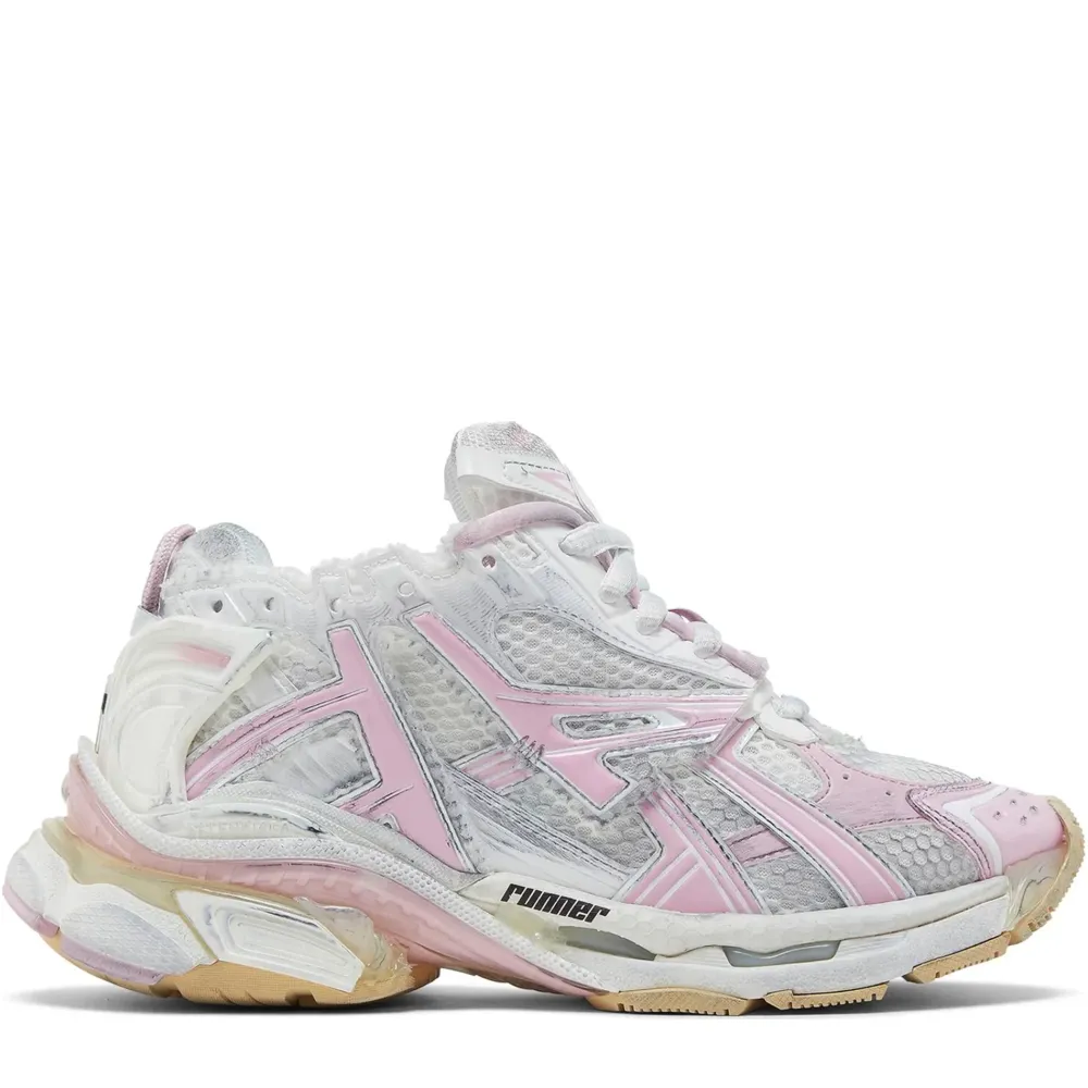Balenciaga Runner Pink White|PlusJ Online