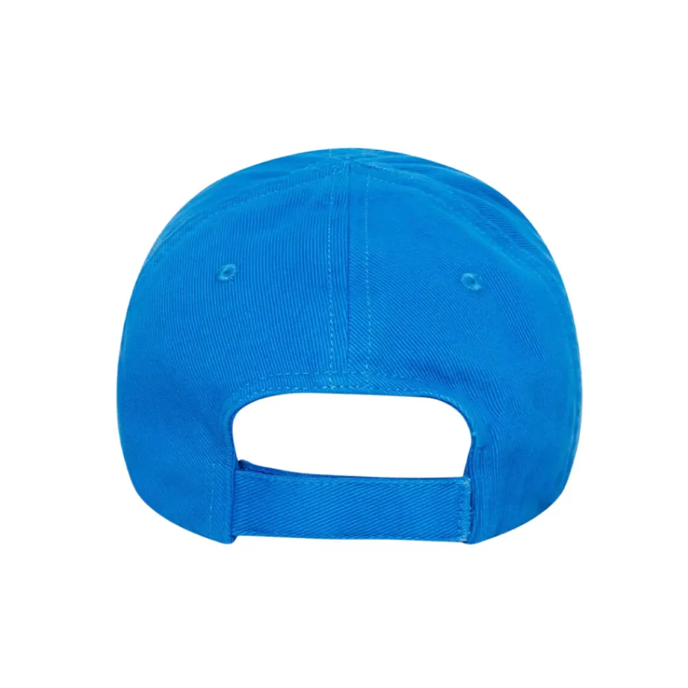 Balenciaga x adidas Trefoil Balenciaga Logo Cap Blue/White|PlusJ Discount