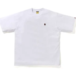 BAPE Ape Head One Point Tee White ||Plus Outlet