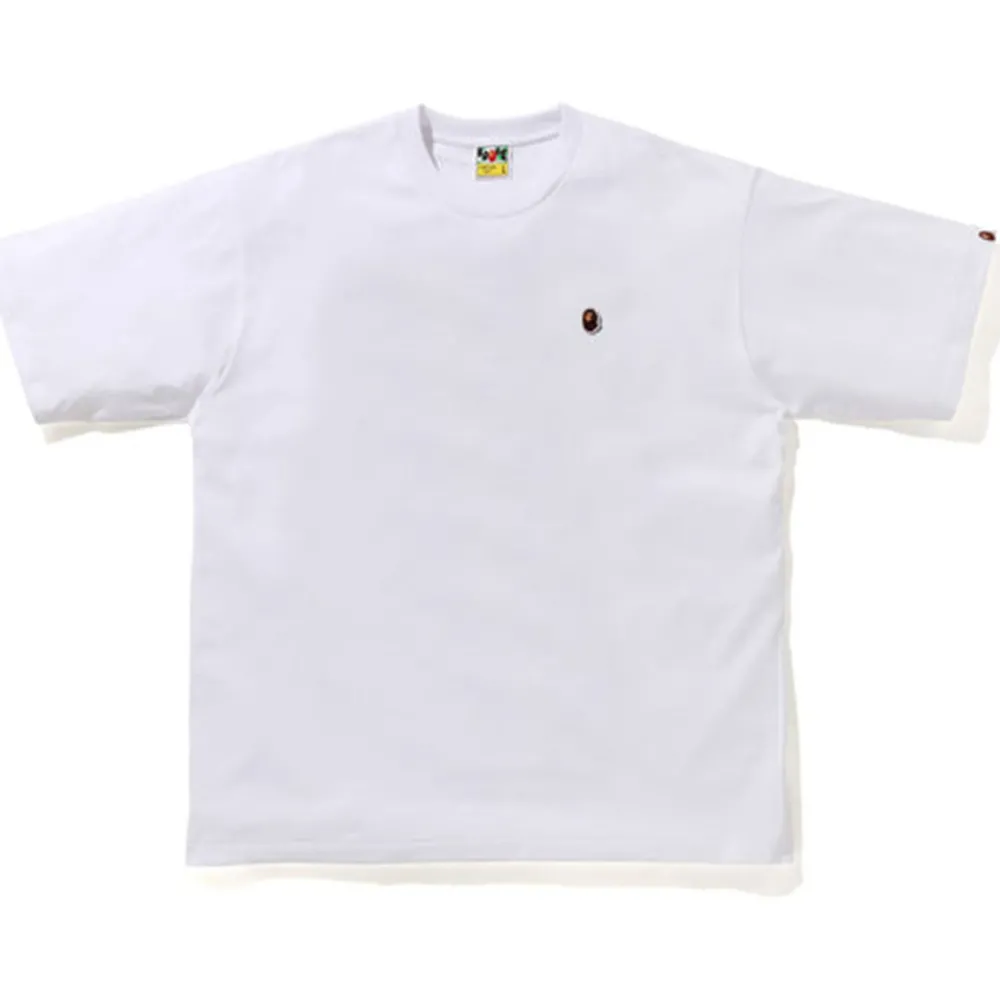 BAPE Ape Head One Point Tee White ||Plus Outlet