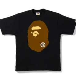 Bape Big Ape Head Tee Black ||Plus New