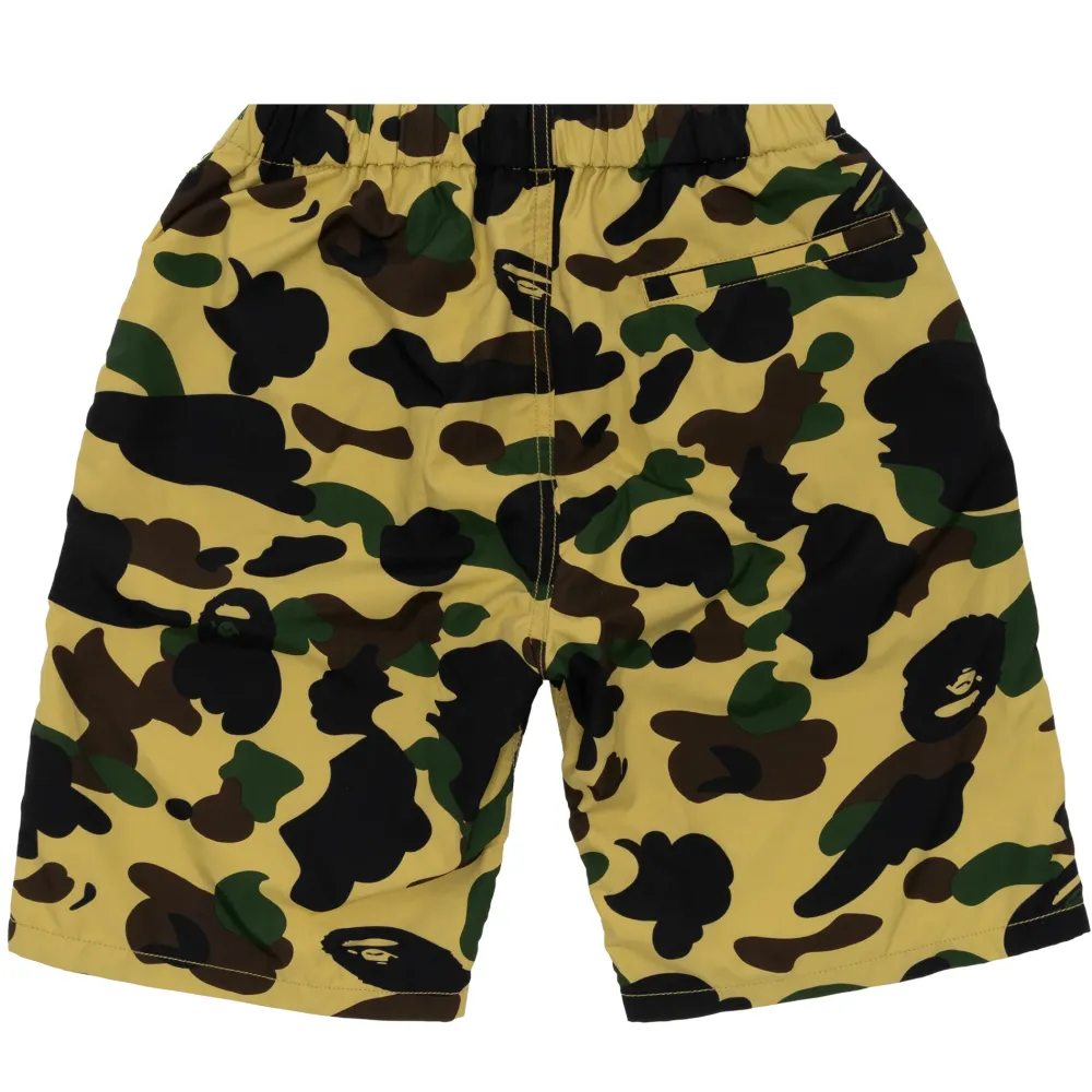 Bape Camo Beach Shorts Yellow (Kids)|Plus Clearance