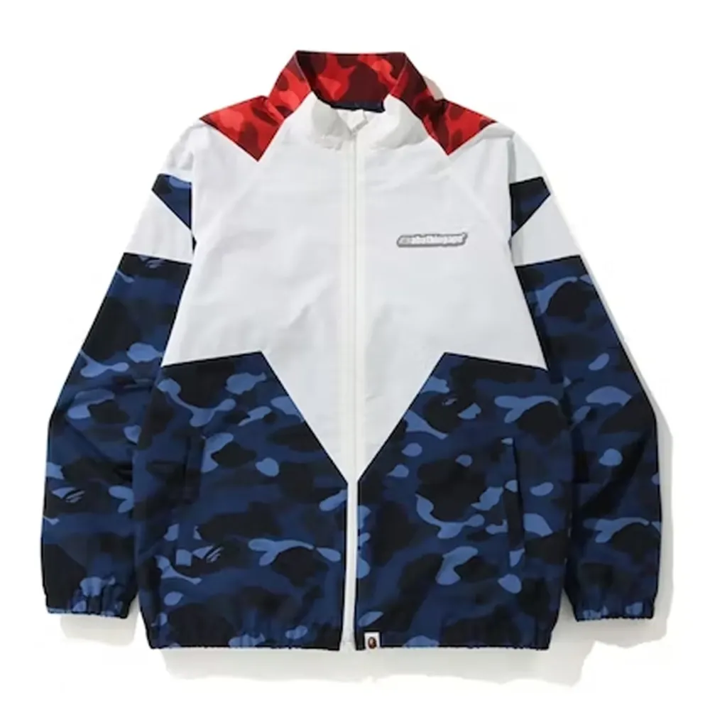 Bape Color Camo Bapesta Track Top Multi|Plus Hot