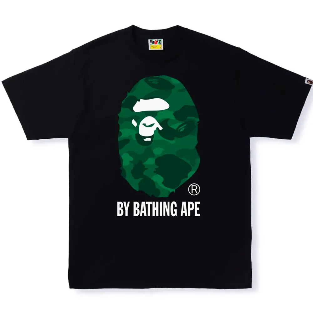 BAPE Color Camo by Bathing Ape Tee Black/Green ||Plus Outlet