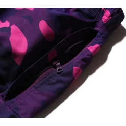 Bape Color Camo Shark Beach Shorts Purple ||Plus Discount