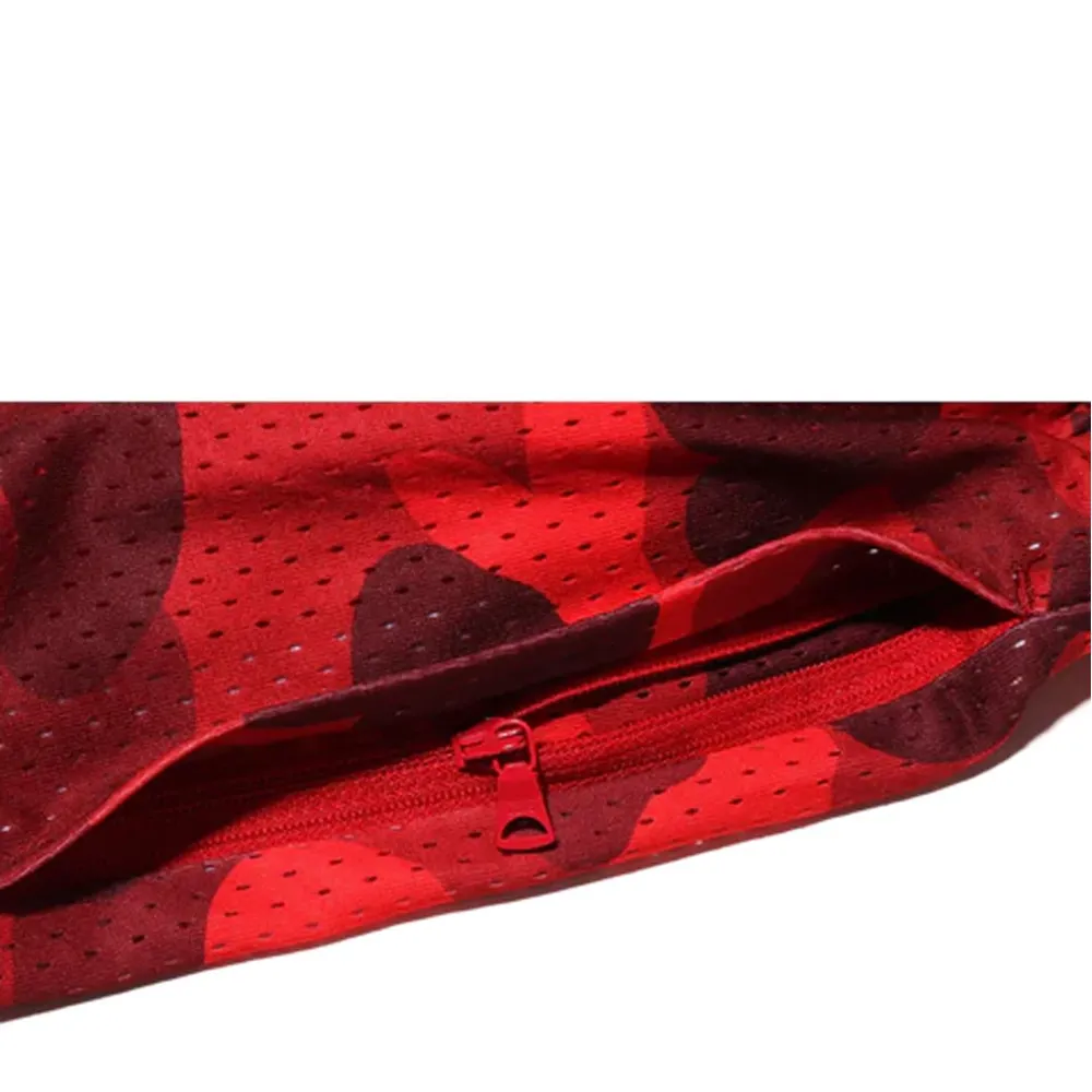 Bape Color Camo Wide Fit Basketball Shorts Red ||Plus Hot