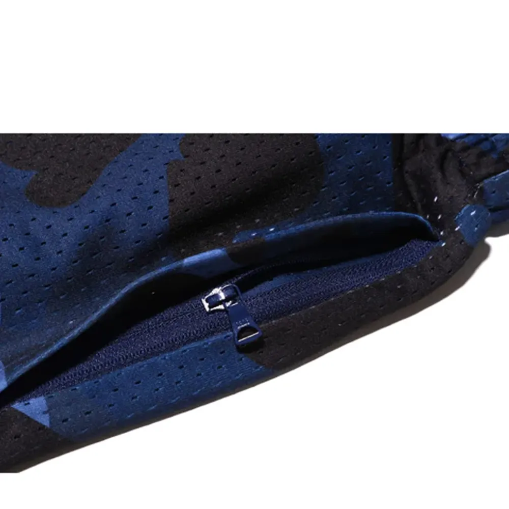Bape Color Camo Wide Fit Basketball Shorts Blue ||Plus Fashion