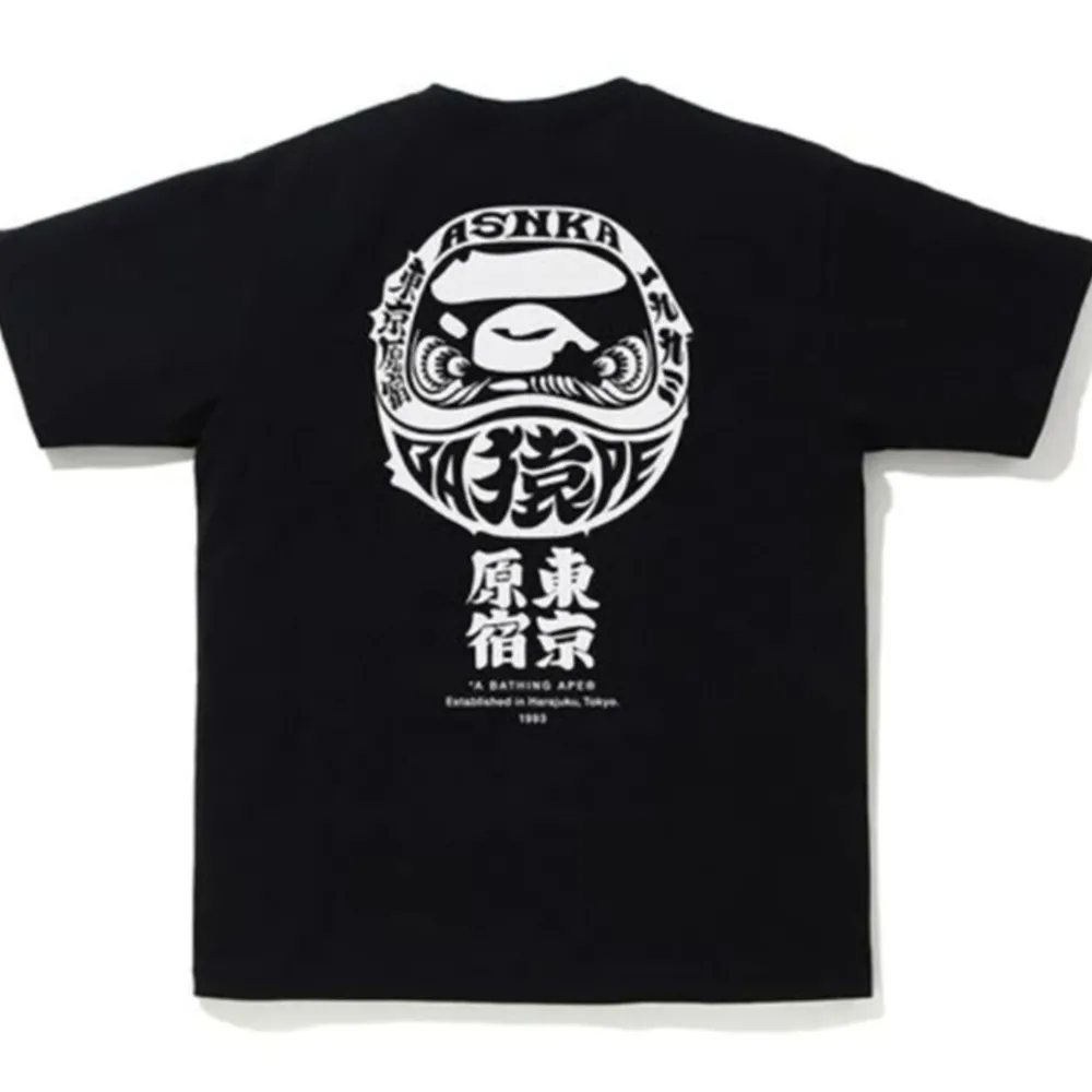 BAPE Japan Culture Daruma Tee Black ||Plus Best