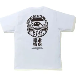 BAPE Japan Culture Daruma Tee White ||Plus Clearance