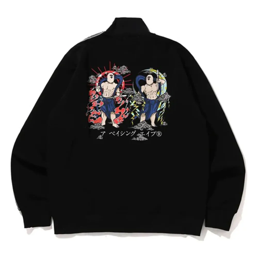 Bape Japan Guardians Track Jacket Black|Plus New
