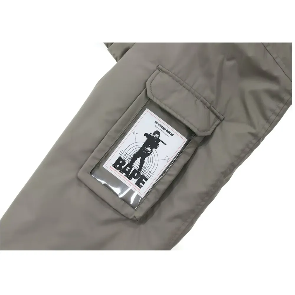 Bape Multi Pocket Shark Hoodie Jacket Gray|Plus Sale