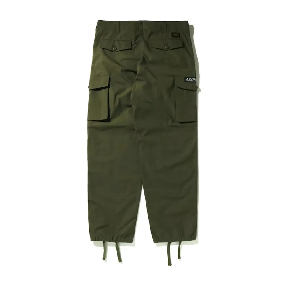 Bape 6-Pocket Military Cargo Pant Olive|Plus Clearance