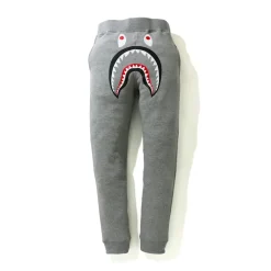 Bape Shark Slim Sweat Pants Grey|Plus Online