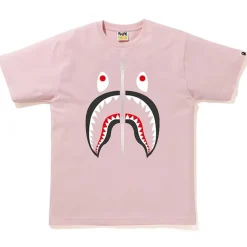 Bape Shark Tee Pink (SS20)|Plus Sale