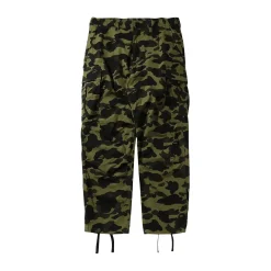 Bape 1st Camo 6 Pocket Cropped Cargo Pants Green|Plus New