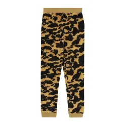 Bape 1st Camo Boa Fleece Pants Yellow|Plus Hot