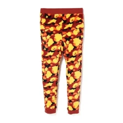 Bape 1st Camo Boa Fleece Pants Orange|Plus Outlet