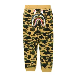 Bape 1st Camo Shark Slim Sweat Pants Yellow (SS22)|Plus Hot