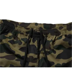 Bape 1st Camo Side Shark Beach Shorts Green ||Plus Online