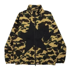 Bape 1st Camo Track Jacket Yellow|Plus Online