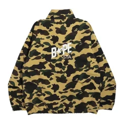 Bape 1st Camo Track Jacket Yellow|Plus Online