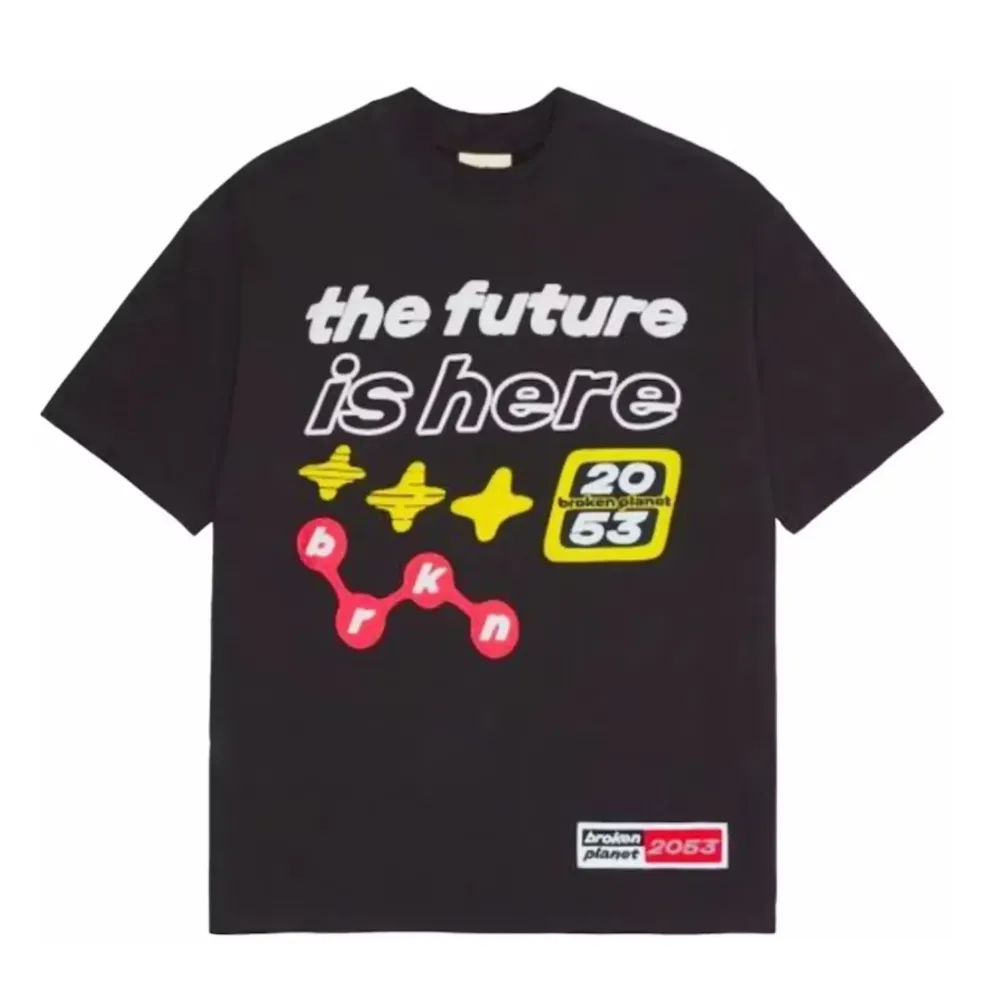 Broken Planet The Future Is Here Tee Black ||Plus Best