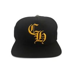 Chrome Hearts CH Baseball Cap Black/Yellow|Plus Discount