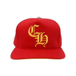 Chrome Hearts CH Silver Button Hat Red/Yellow ||Plus Outlet