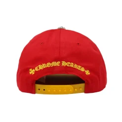 Chrome Hearts CH Silver Button Hat Red/Yellow ||Plus Outlet