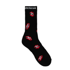 Chrome Hearts Chomper Socks Black ||Plus Clearance