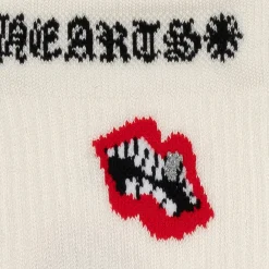 Chrome Hearts Chomper Socks White ||Plus New