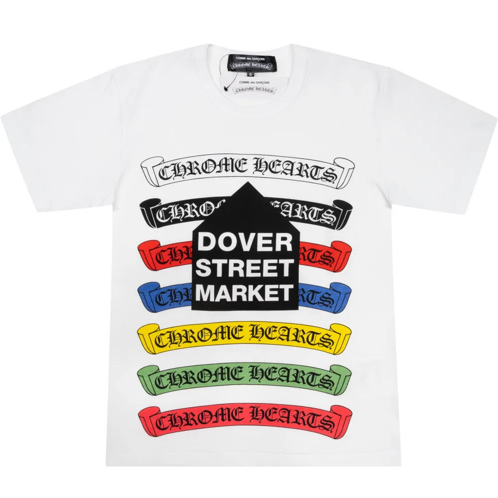 Chrome Hearts Comme Des Garçons Dover Street Market Tee ||Plus Best
