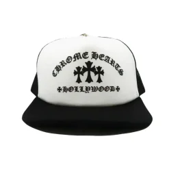 Chrome Hearts King Taco Trucker Hat Black/White ||Plus Outlet