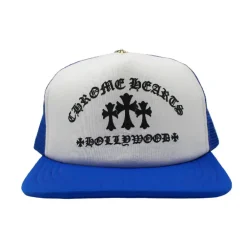 Chrome Hearts King Taco Trucker Hat Blue/White ||Plus Clearance