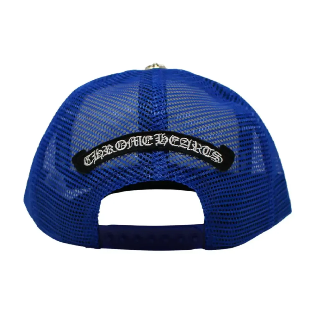 Chrome Hearts King Taco Trucker Hat Blue/White ||Plus Clearance