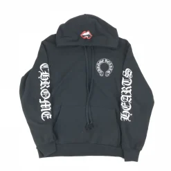 Chrome Hearts Matty Boy Chomper Horseshoe Hoodie Black ||Plus Online