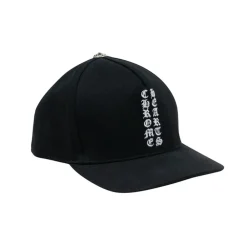 Chrome Hearts Vertical Logo Hat Black ||Plus Online