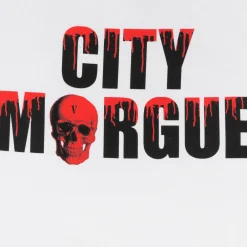 City Morgue x Vlone Dogs Hoodie White | PLUS|Plus2 Clearance