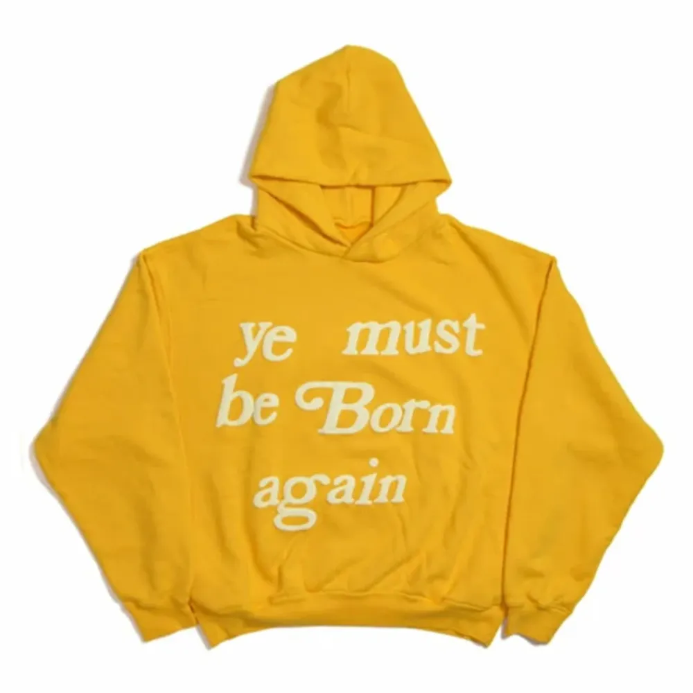 CPFM Born Again Hooded Sweatshirt Yellow ||Plus Fashion