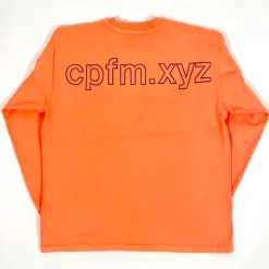 CPFM I Like You You're Different L/S Tee Orange ||Plus Hot