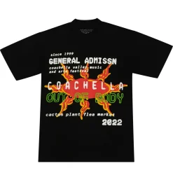 CPFM x Coachella Tee Weekend 1 T-Shirt Black/Red | PLUS|Plus2 Outlet