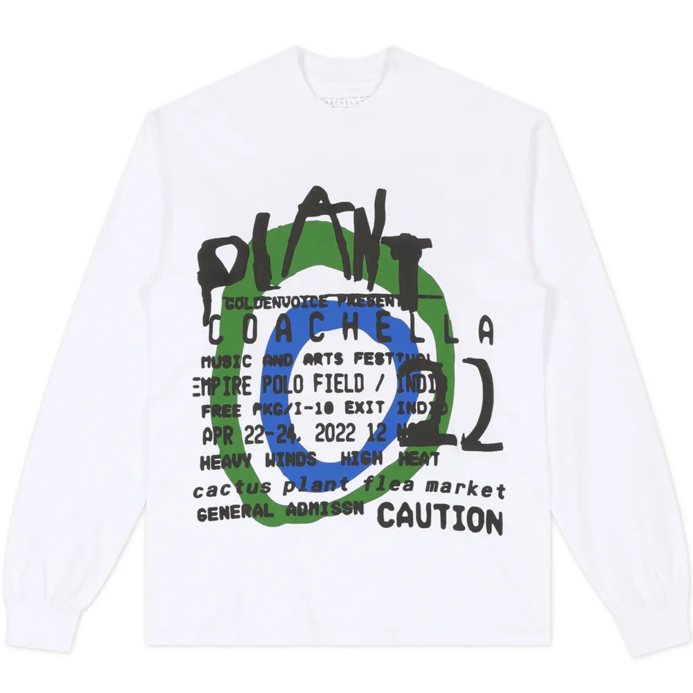 CPFM x Coachella Weekend 2 L/S T-Shirt Natural | PLUS|Plus2 Sale