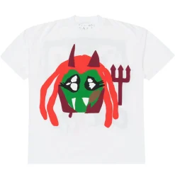 CPFM x Playboi Carti Whole Lotta Red King Vamp T-Shirt White | PLUS|Plus2 Clearance