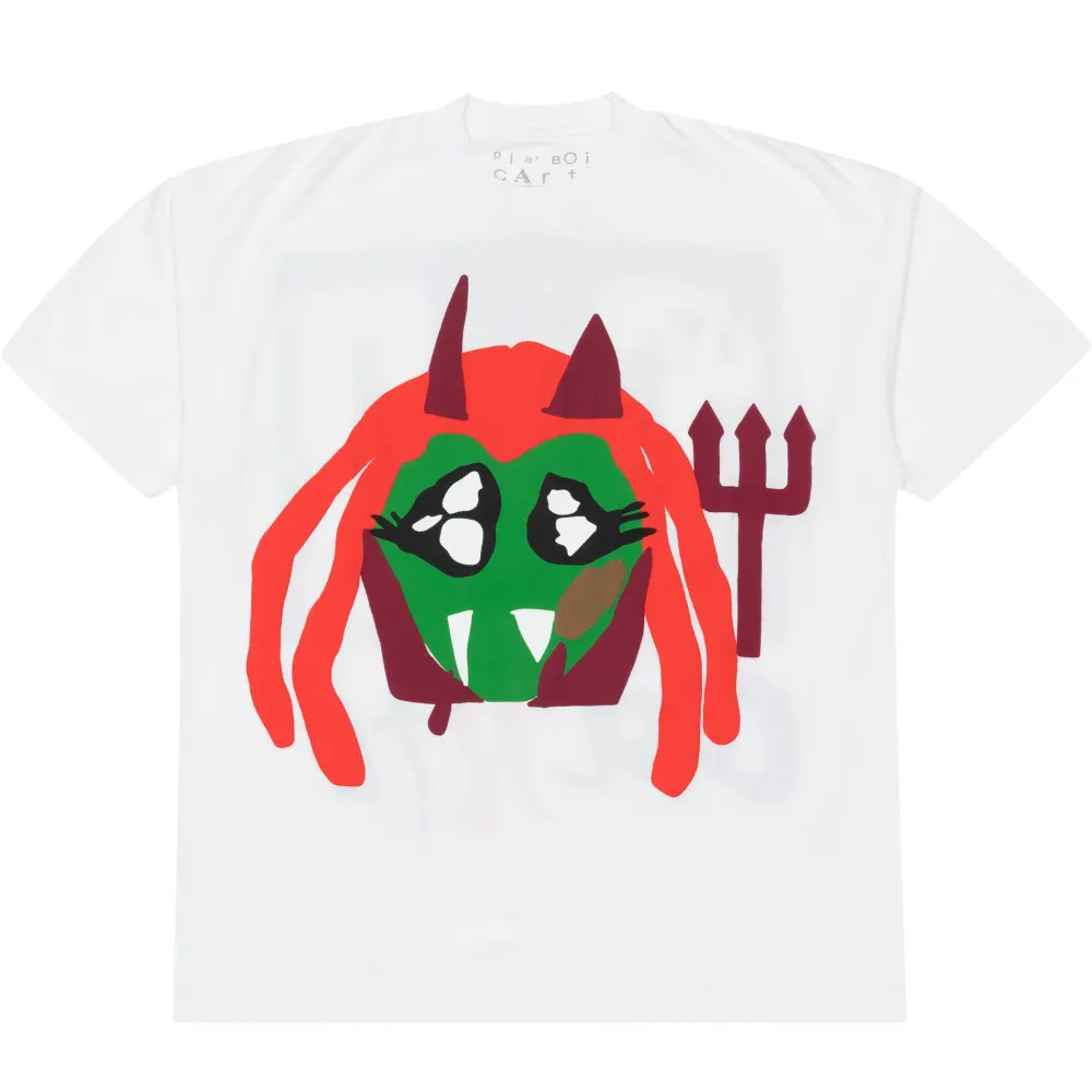 CPFM x Playboi Carti Whole Lotta Red King Vamp T-Shirt White | PLUS|Plus2 Clearance