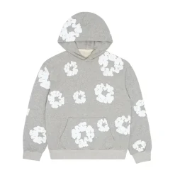 Denim Tears The Cotton Wreath Sweatshirt Grey ||Plus Online
