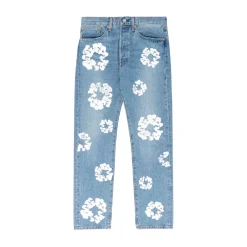 Denim Tears x Levi's Cotton Wreath Jean Light Wash||Plus New