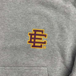 Eric Emanuel EE Basic Hoodie (SS23) Heather Grey/Purple/Yellow (Used)|PlusB Best